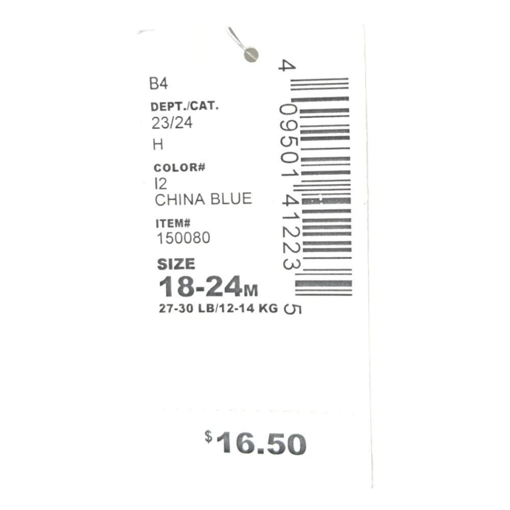 The Children's Place 18-24m Girls Heart Pocket Jeans - Picture 5 of 5